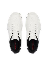 Hugo - HUGO Sneakersy Yarrow 50548507 Biały. Kolor: biały. Materiał: skóra