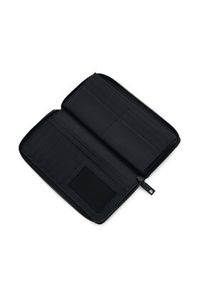 Desigual Duży Portfel Damski 25SAYP47 Czarny. Kolor: czarny. Materiał: skóra