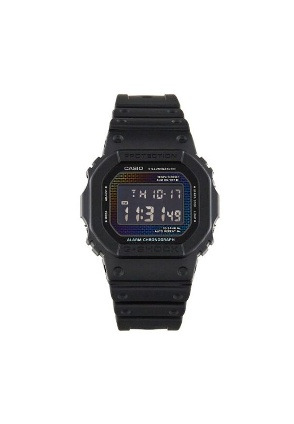 G-Shock Zegarek DW-5600RW-1ER Granatowy. Kolor: niebieski