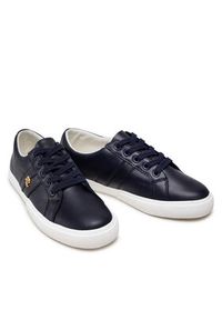Lauren Ralph Lauren Tenisówki Janson II 802849533001 Granatowy. Kolor: niebieski. Materiał: skóra #5