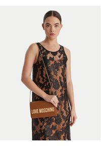 Love Moschino - LOVE MOSCHINO Torebka JC4103PP1OKD0200 Brązowy. Kolor: brązowy. Materiał: skórzane #1