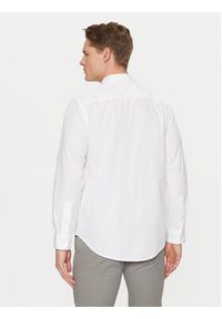 TOMMY HILFIGER - Tommy Hilfiger Koszula MW0MW38137 Biały Slim Fit. Kolor: biały. Materiał: bawełna