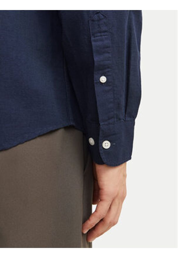 Jack & Jones Koszula Summer 12274599 Granatowy Regular Fit. Kolor: niebieski. Materiał: bawełna