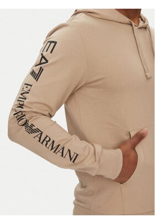 EA7 Emporio Armani Bluza 7M000569 AF13512 M1013 Czarny Regular Fit. Kolor: czarny. Materiał: bawełna
