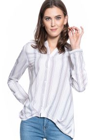 Mustang - KOSZULA DAMSKA MUSTANG EMMA STRIPE BLOUSE 1009458 11684