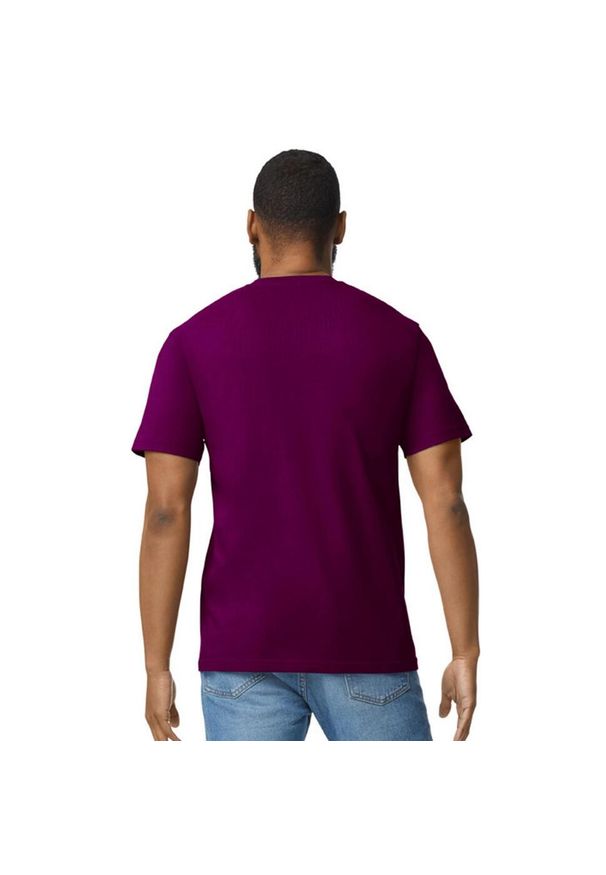 GILDAN - Koszulka Unisex Dla Dorosłych Softstyle Midweight. Kolor: czerwony, wielokolorowy, brązowy