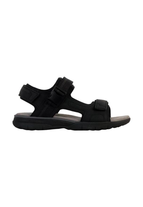 Geox - Sandały GEOX U SPHERICA EC5 Czarny. Kolor: czarny. Materiał: syntetyk, tkanina. Sezon: lato