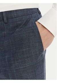 BOSS Garnitur H-Huge 50561829 Granatowy Slim Fit. Kolor: niebieski. Materiał: wełna #8
