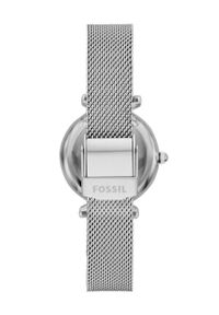 Fossil - Zegarek ES5083. Kolor: srebrny. Materiał: materiał #3