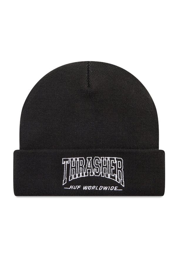 HUF Czapka z daszkiem Field Crew Beanie BN00133 Czarny. Kolor: czarny. Materiał: materiał