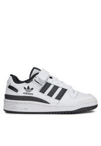 Adidas - adidas Buty Forum Low J IF2649 Biały. Kolor: biały. Materiał: skóra