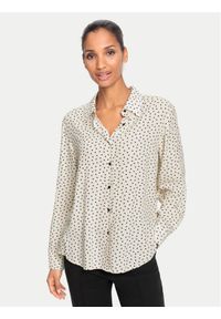 Olsen Koszula 12001951 Beżowy Regular Fit. Kolor: beżowy. Materiał: wiskoza #1