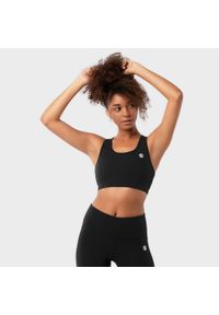 Stanik Fitness SIROKO Fuel Czarny Kobieta. Kolor: czarny. Sport: fitness #1