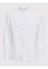 Selected Homme Koszula New Linen 16079054 Biały Regular Fit. Kolor: biały. Materiał: bawełna #5