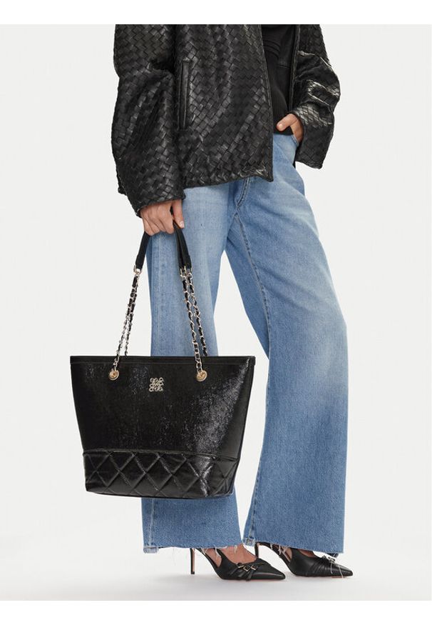 Nine West Torebka C-TRINITY-KY090 Czarny. Kolor: czarny