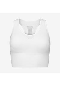 Head - Stanik sportowy damski FLEX Seamless Bra. Kolor: biały. Materiał: materiał, dzianina, poliamid
