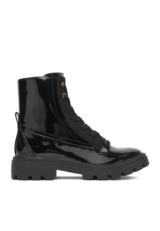 Nine West Trzewiki CEO-NIDA-01 Czarny. Kolor: czarny. Materiał: syntetyk, materiał