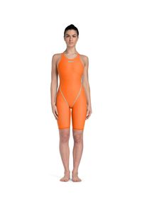 Strój startowy Arena Powerskin ST NEXT Damski Open Back Orange LE UK 30. Kolor: pomarańczowy