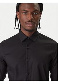 Calvin Klein Koszula LV019EU006 Czarny Slim Fit. Kolor: czarny. Materiał: bawełna #4
