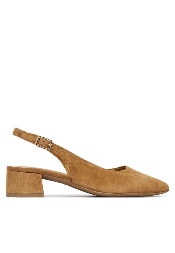 Czółenka Tamaris. Kolor: brązowy