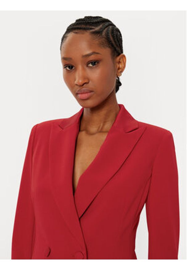 Imperial Marynarka JU25IAW Czerwony Slim Fit. Kolor: czerwony. Materiał: syntetyk