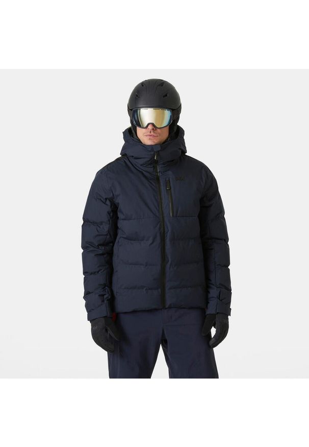 Kurtka wodoodporna Helly Hansen. Kolor: niebieski. Materiał: puch. Sezon: zima. Sport: narciarstwo