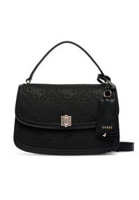 Guess Torebka Audrey Logo HWJG97 55210 Czarny. Kolor: czarny. Materiał: skórzane #4