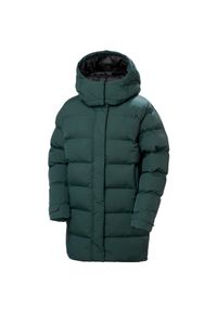 Parka damska z kapturem Helly Hansen Aspire. Typ kołnierza: kaptur. Kolor: czarny, wielokolorowy, zielony. Sezon: zima #1