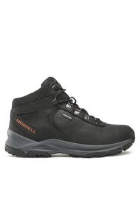 Merrell Trekkingi Erie Mis Ltr Wp J500151 Czarny. Kolor: czarny. Materiał: skóra, nubuk. Sport: turystyka piesza #7