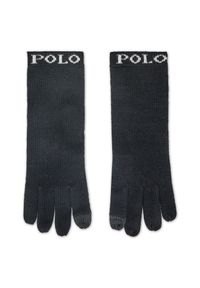 Rękawiczki Damskie Polo Ralph Lauren. Kolor: czarny