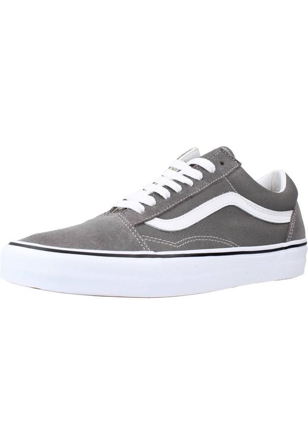 Tenisówki Vans Model Old Skool Kolor Szary. Kolor: szary. Materiał: tkanina. Model: Vans Old Skool. Sport: skateboard