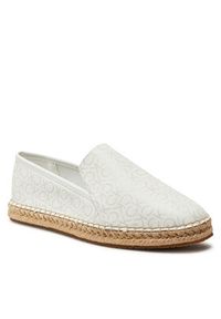 Calvin Klein Espadryle Espadrille Epi Mono HW0HW01917 Biały. Kolor: biały #4