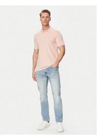 BOSS Polo Prime 50507813 Różowy jasny Regular Fit. Typ kołnierza: polo. Kolor: różowy. Materiał: bawełna #3