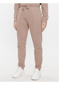 BOSS - Boss Spodnie dresowe Se_Bosslogoraw 50505271 Brązowy Regular Fit. Kolor: brązowy. Materiał: bawełna