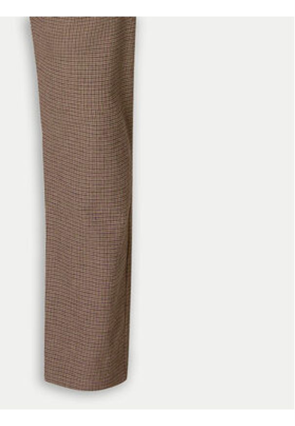 Selected Homme Chinosy 16092753 Beżowy Slim Fit. Kolor: beżowy. Materiał: bawełna