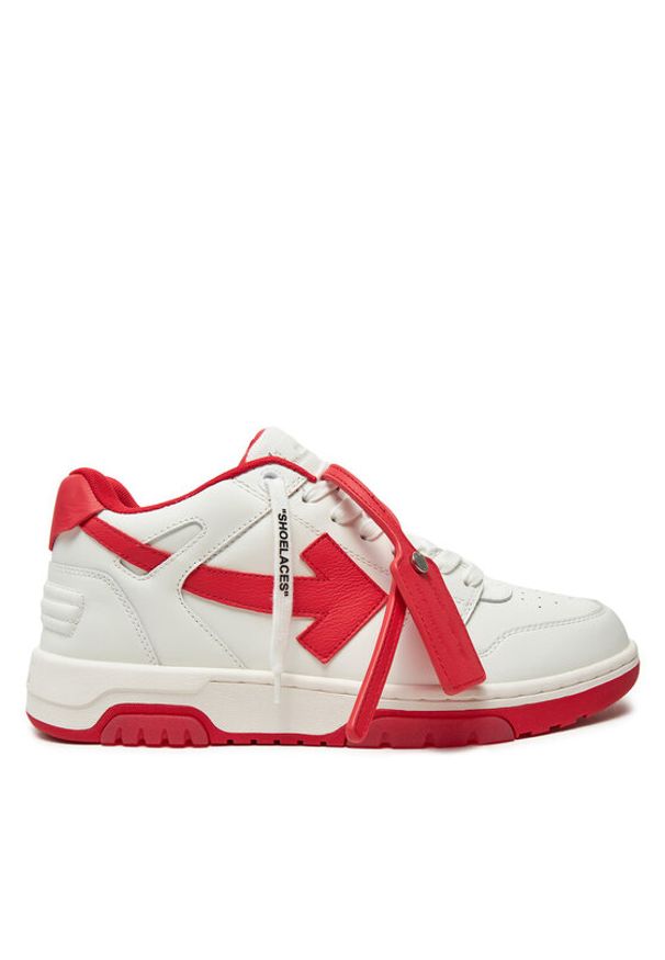 OFF-WHITE - Off-White Sneakersy OMIA189S22LEA0010125 Biały. Kolor: biały. Materiał: skóra