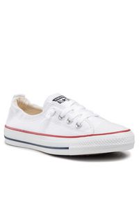 Converse Trampki Chuck Taylor All Star Shoreline Slip 537084C Biały. Kolor: biały. Materiał: materiał #7