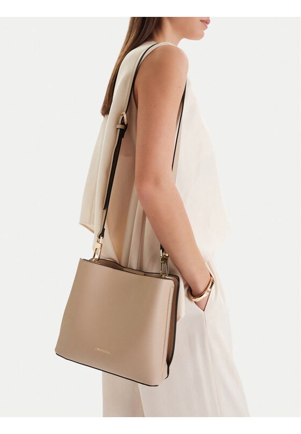 Gino Rossi - GINO ROSSI Torebka C-LX10291 Beżowy. Kolor: beżowy