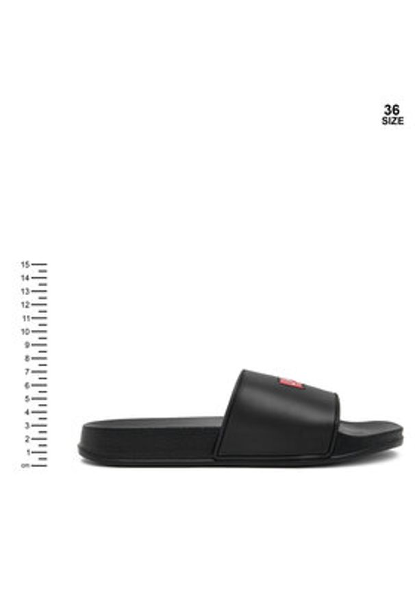 Levi's® Klapki Pool VPOL0187S Czarny. Kolor: czarny