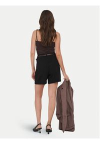 only - ONLY Szorty materiałowe Siesta 15367413 Czarny Regular Fit. Kolor: czarny. Materiał: wiskoza #3