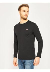 Levi's® Longsleeve Housemark Tee 72848-0009 Czarny Regular Fit. Kolor: czarny. Materiał: bawełna. Długość rękawa: długi rękaw