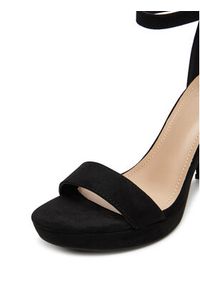 DeeZee Sandały SE008 Czarny. Kolor: czarny. Materiał: materiał #6