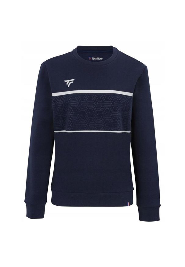 TECNIFIBRE - Bluza damska lifestyle Tecnifibre Team Sweater. Kolor: czerwony, niebieski, biały, wielokolorowy