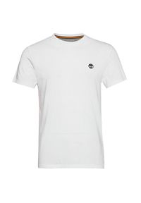 Timberland - T-Shirt Dunstan River Rozmiar L Biały - A2BPR100. Kolor: biały. Materiał: bawełna. Długość: krótkie
