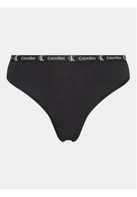 Calvin Klein Underwear Komplet 2 par stringów 000QD5035E Kolorowy. Materiał: syntetyk. Wzór: kolorowy #4