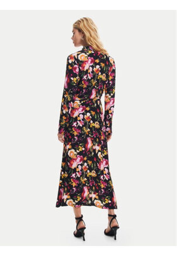 Desigual Sukienka koszulowa Fort Worth 24WWVW62 Kolorowy Regular Fit. Materiał: wiskoza. Wzór: kolorowy. Typ sukienki: koszulowe