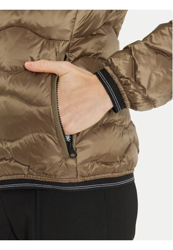 Blauer Kurtka puchowa 24WBLDC03048 Brązowy Regular Fit. Kolor: brązowy. Materiał: syntetyk