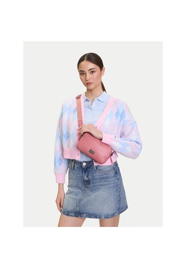 Torebka Tommy Jeans. Kolor: różowy
