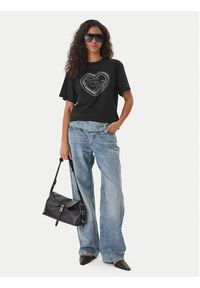 Hugo - HUGO T-Shirt Vintage 50560770 Czarny Regular Fit. Kolor: czarny. Materiał: bawełna. Styl: vintage #5