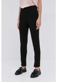 Silvian Heach Spodnie damskie kolor czarny dopasowane high waist. Stan: podwyższony. Kolor: czarny #1